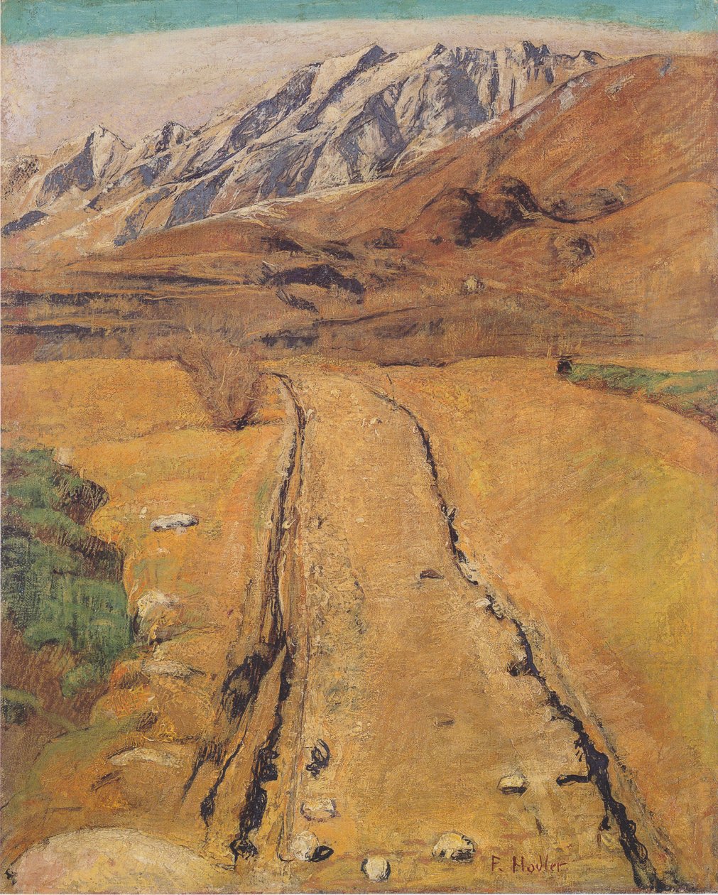 Tessiner Landschaft von Ferdinand Hodler