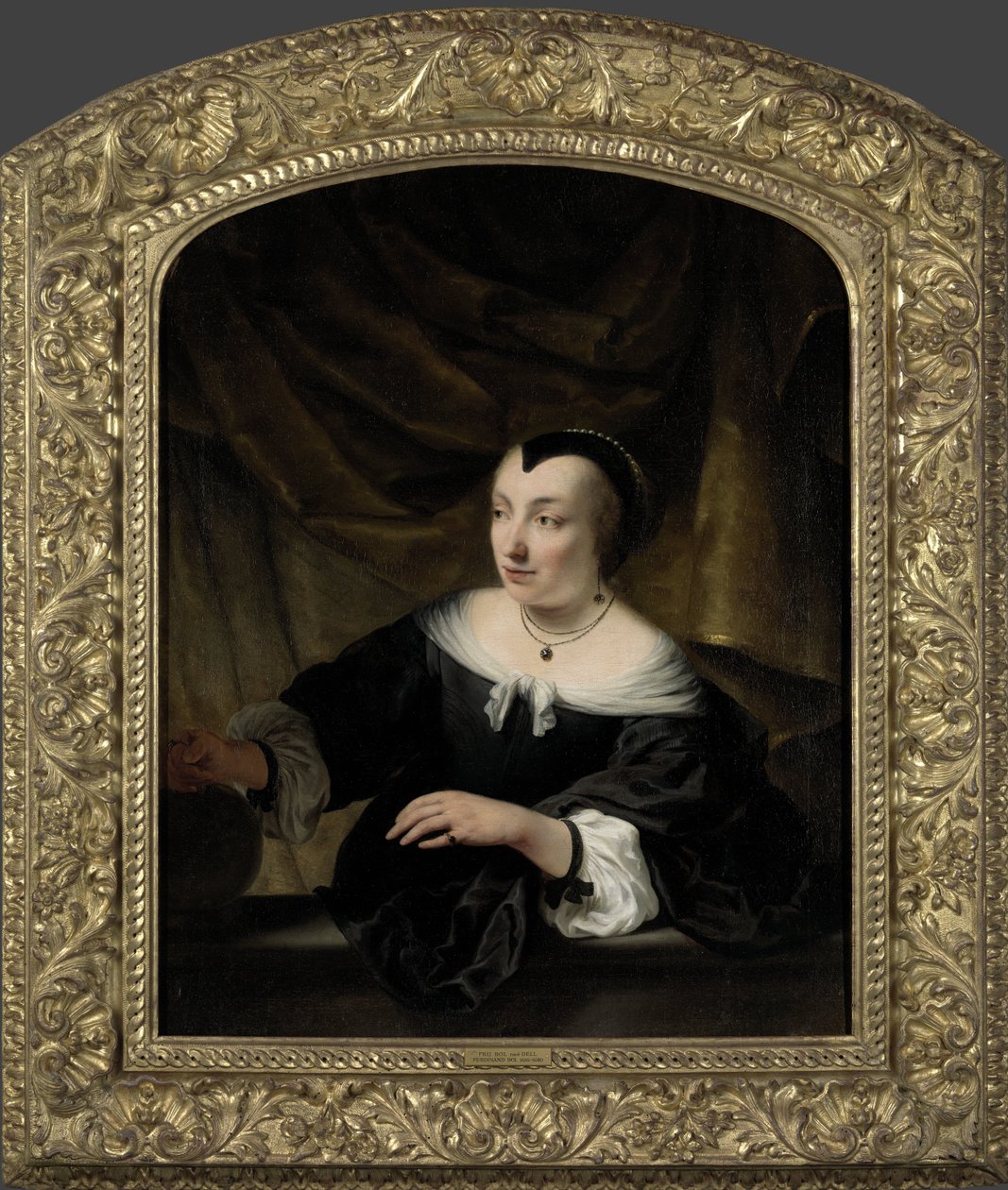 Porträt von Elisabeth Dell von Ferdinand Bol