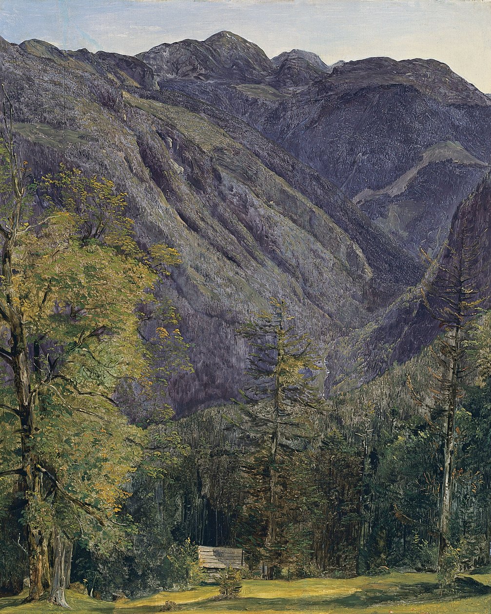 Der Schönberg gesehen von der Hoisernradalpe von Ferdinand Georg Waldmuller