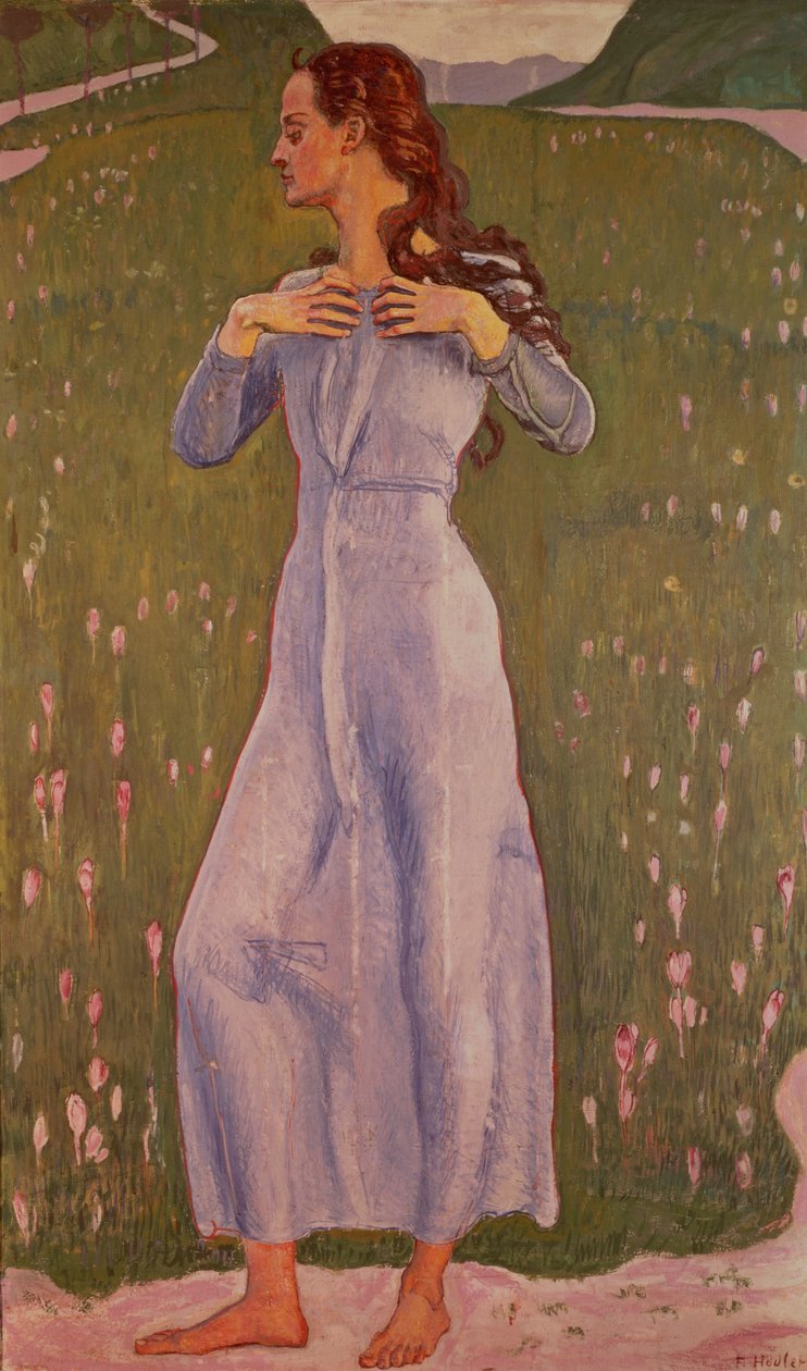 Ergriffenheit, 1900 von Ferdinand Hodler