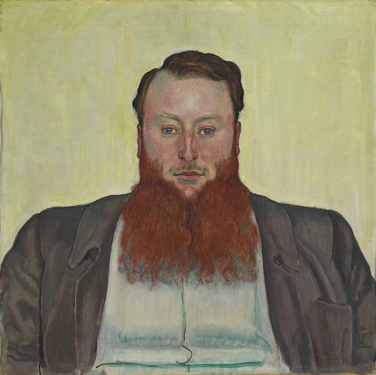 James Vibert, Bildhauer von Ferdinand Hodler