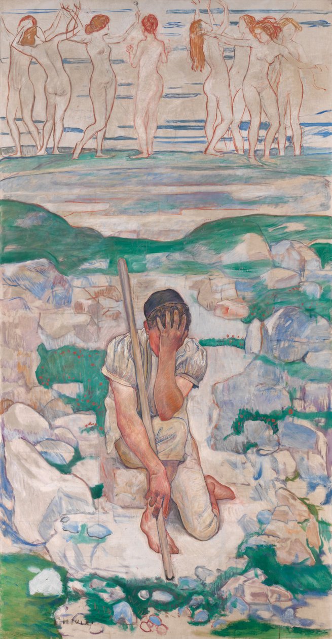 Der Traum des Hirten von Ferdinand Hodler