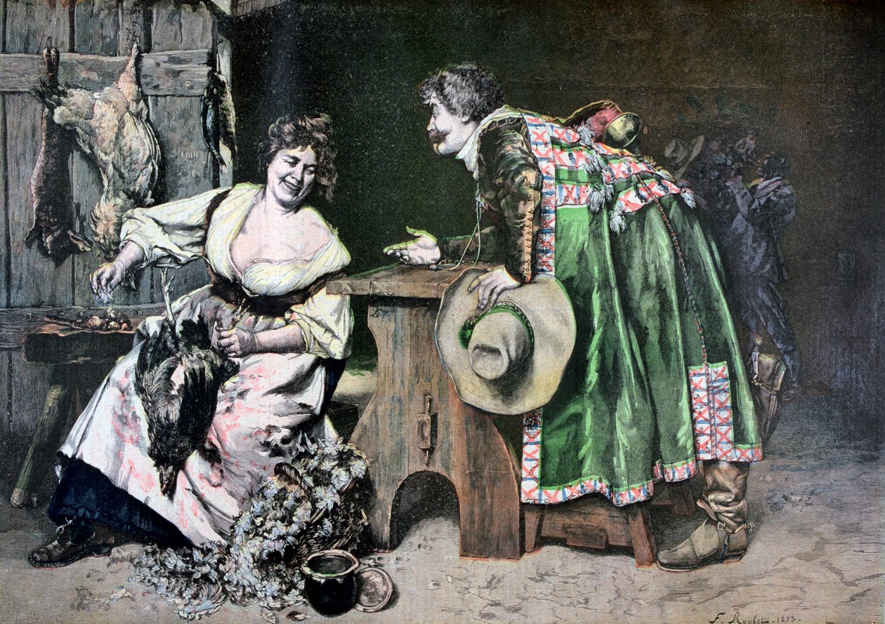 Galante Bemerkungen von Ferdinand Roybet