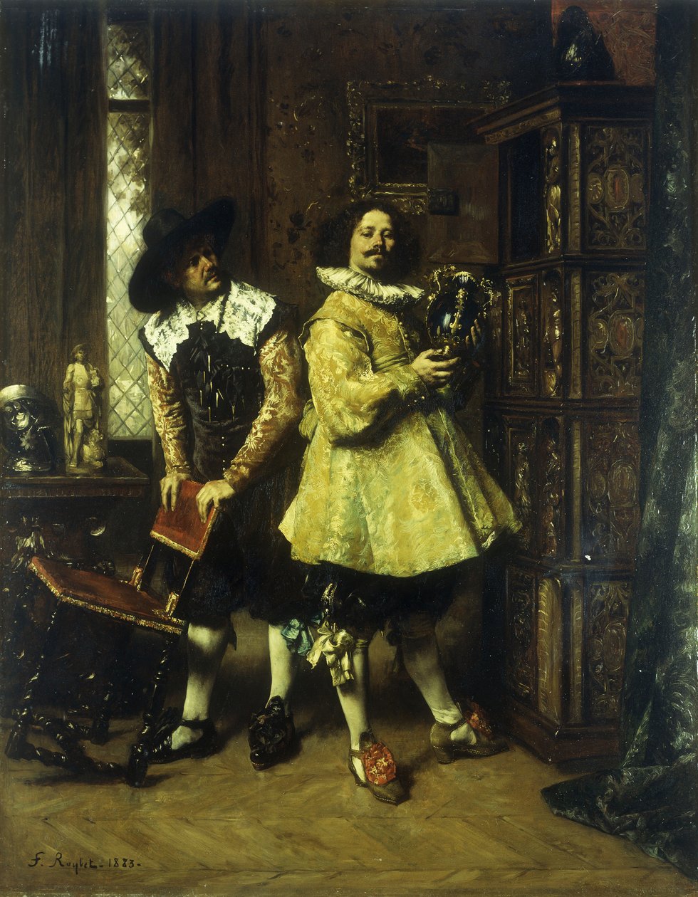 Die Kenner, 1883 von Ferdinand Roybet
