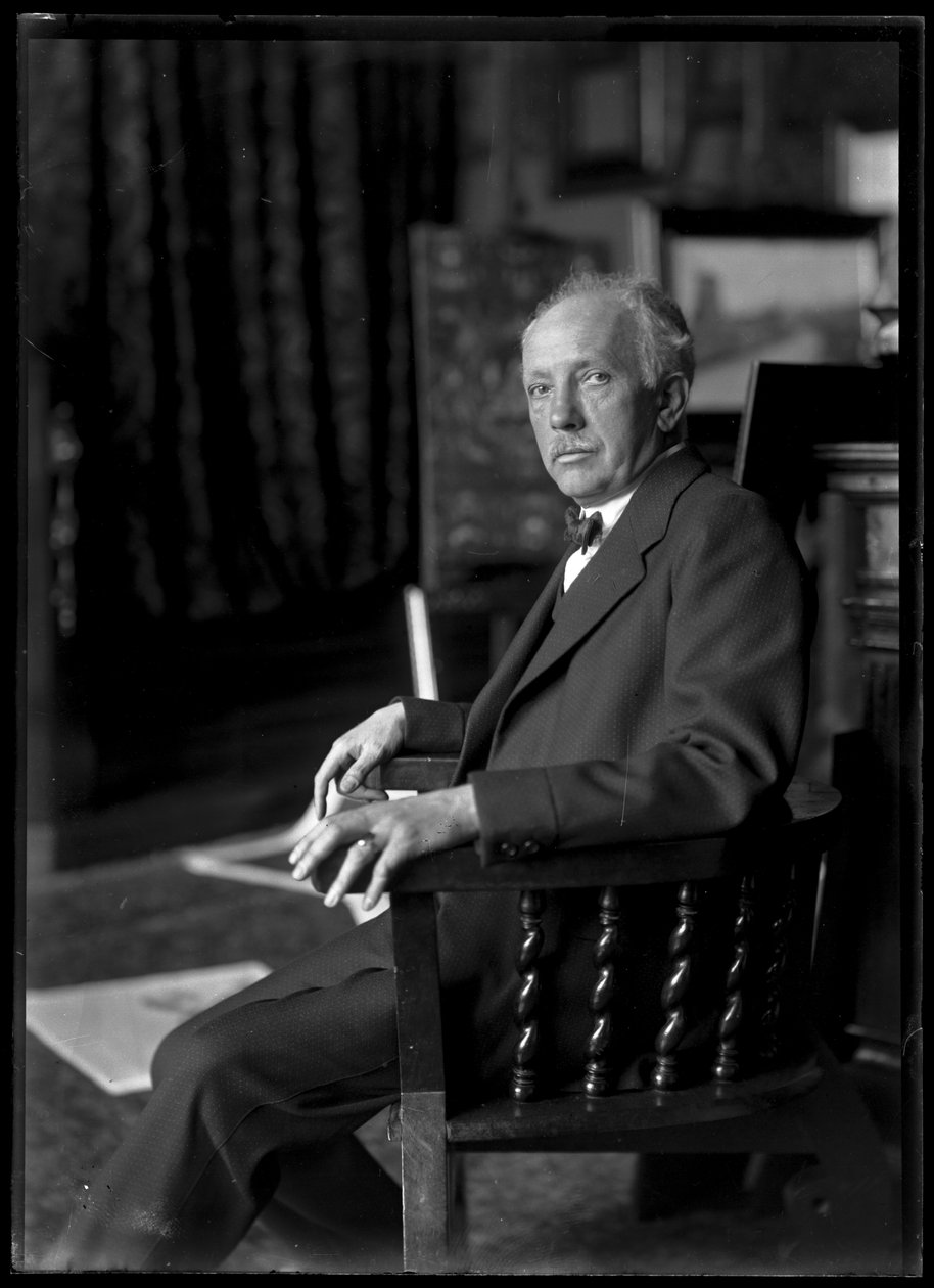 Richard Strauss (1864-1949) von Ferdinand Schmutzer