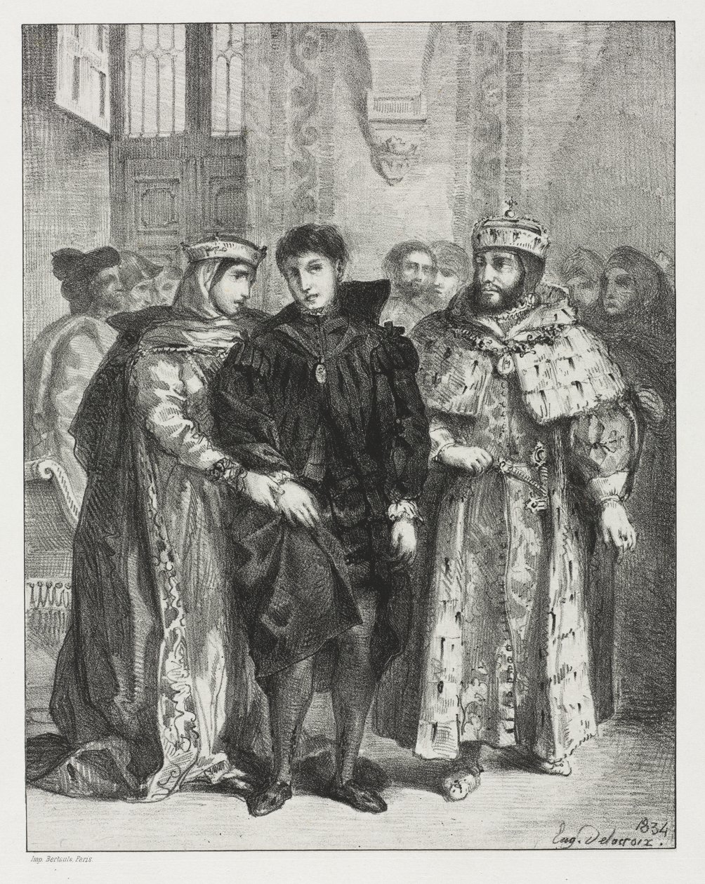 Hamlet von Ferdinand Victor Eugene Delacroix