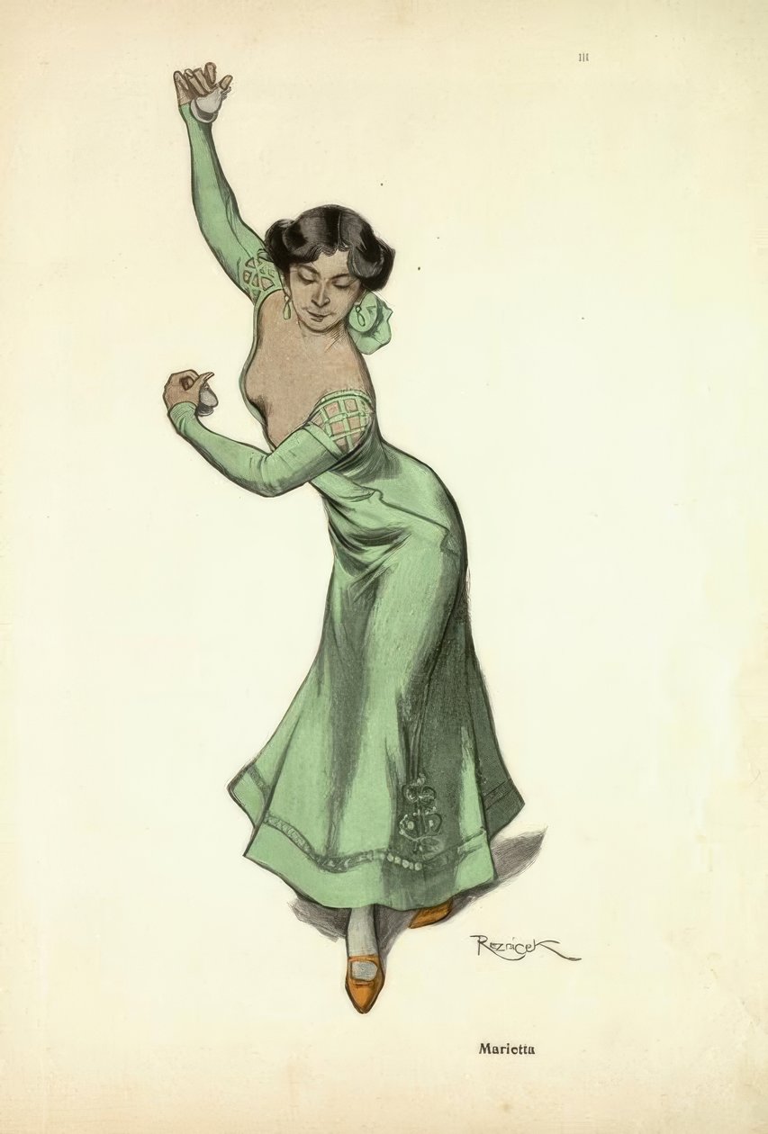F. v. Reznicek, Marietta/ 1906 von Ferdinand von Reznicek