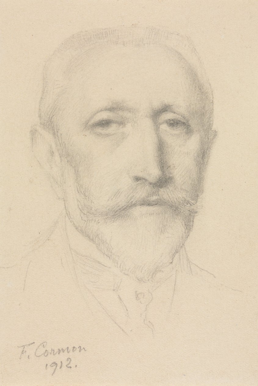 Selbstporträt von Fernand Cormon