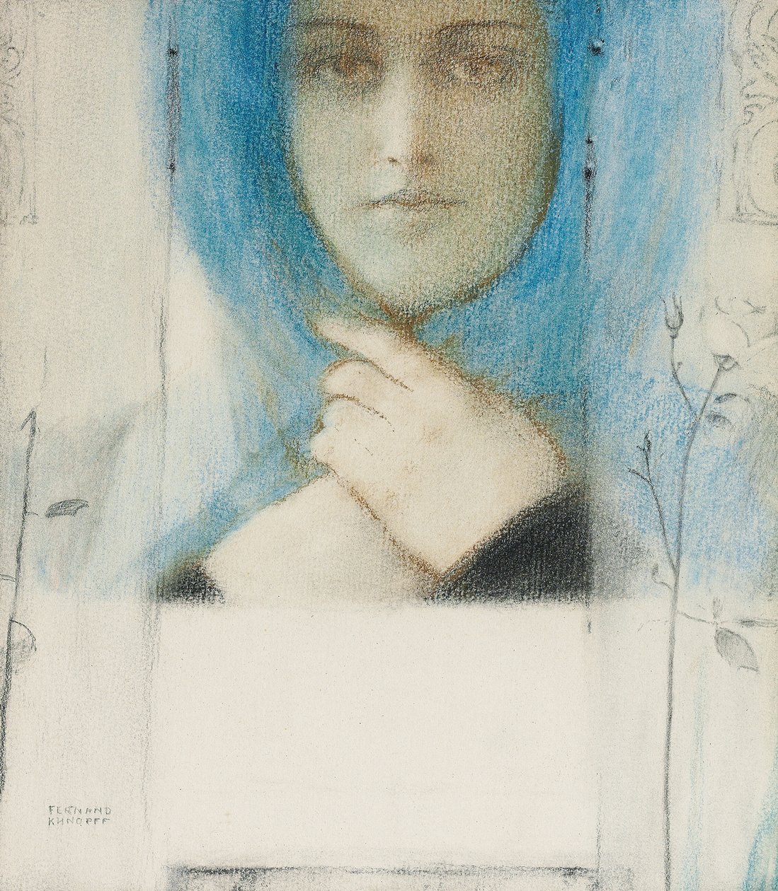Clematis, ca. 1914 von Fernand Khnopff