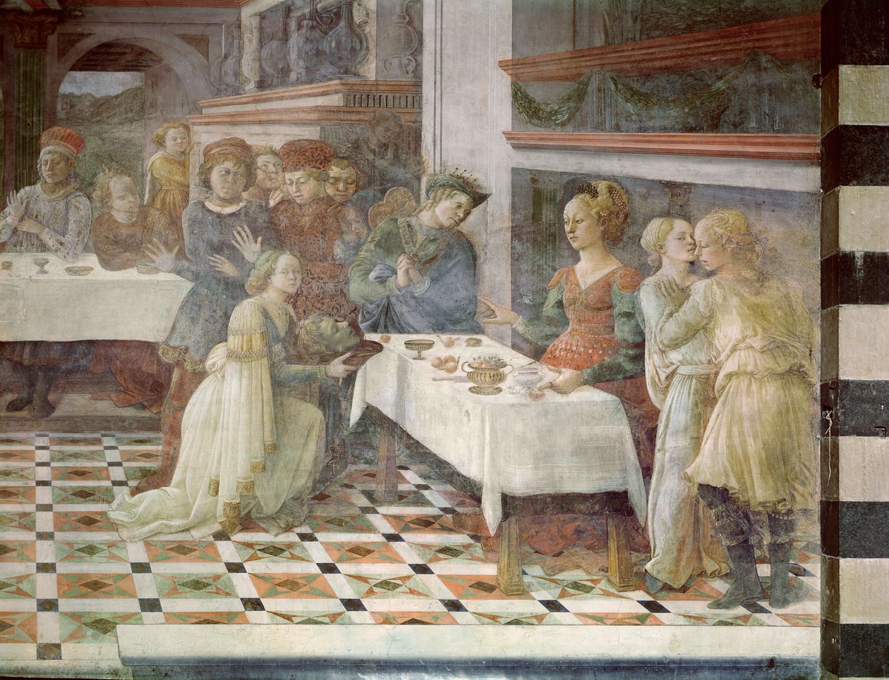 Das Fest des Herodes, 1452-64 von Filippino Lippi