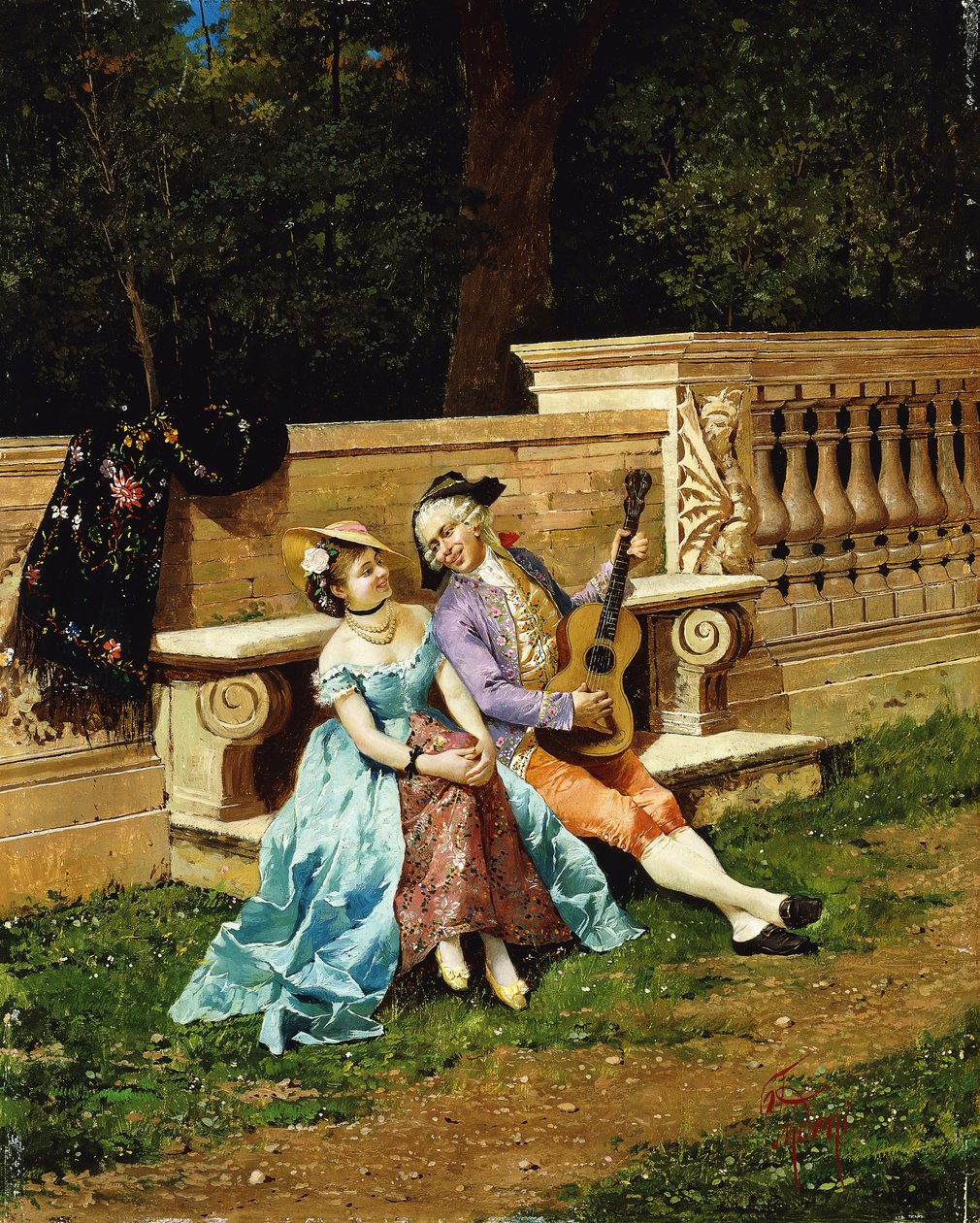 Die Serenade von Filippo Indoni