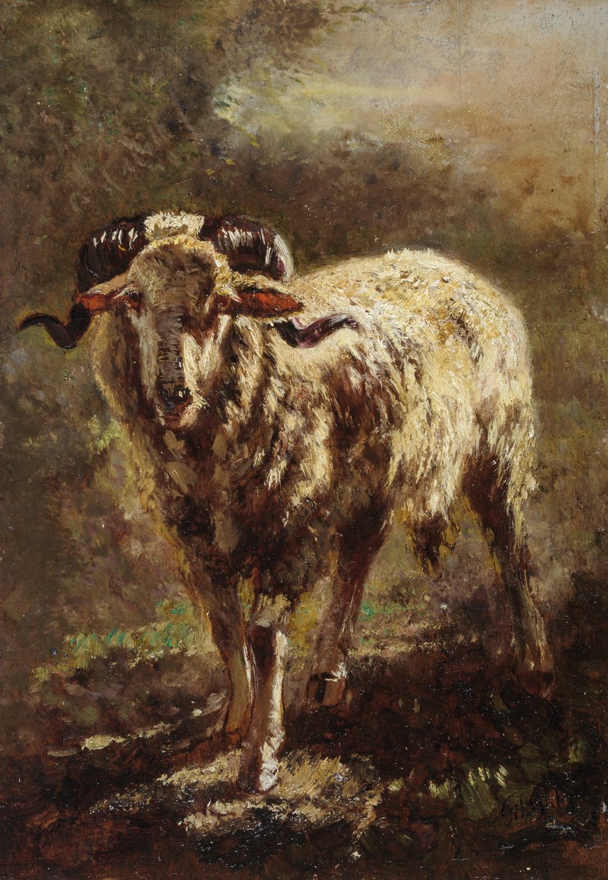 Ziege von Filippo Palizzi