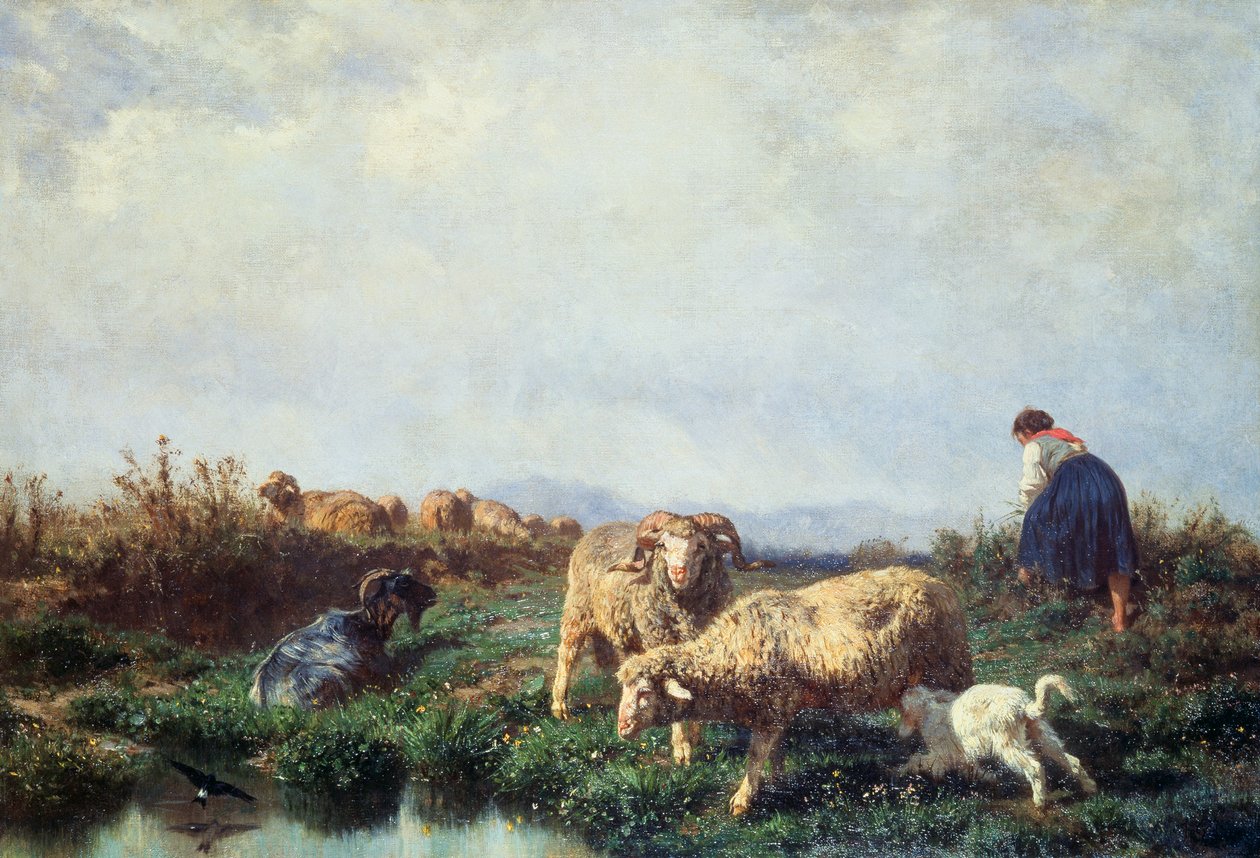 Herde von Filippo Palizzi
