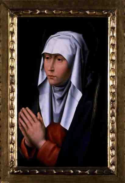 Die Frau in Not von Flemish School
