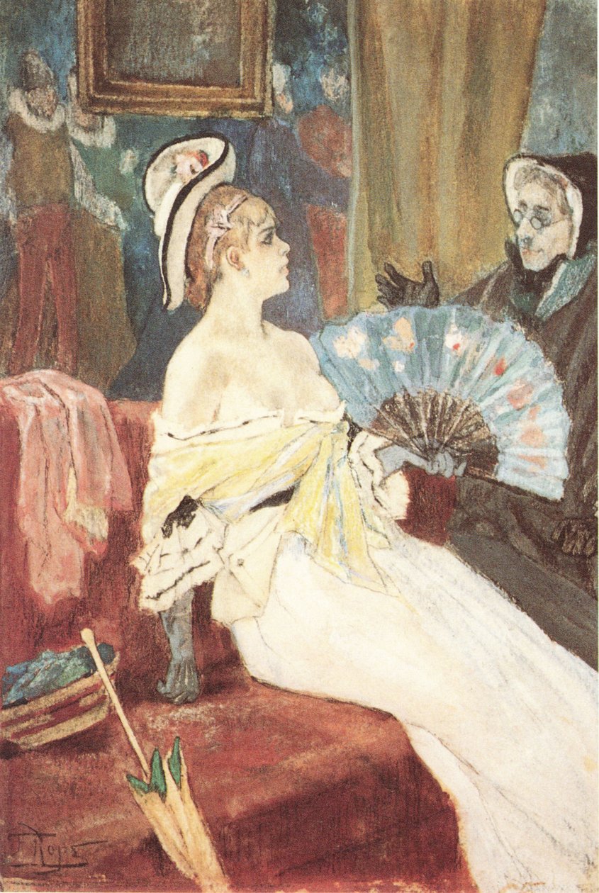 Die Bevollmächtigte von Félicien Rops