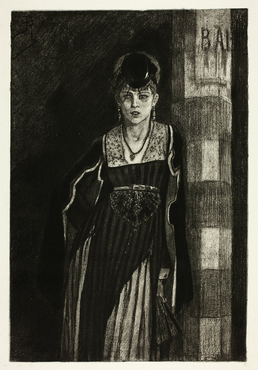 Der Absinthtrinker von Félicien Rops