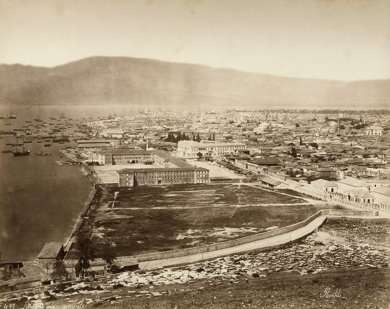 Ansicht von Smyrna, in der Türkei von Félix Bonfils