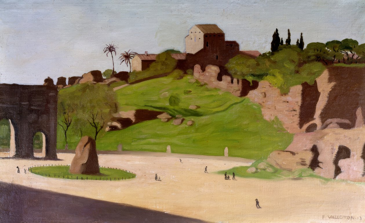 Forum Romanum von Félix Vallotton