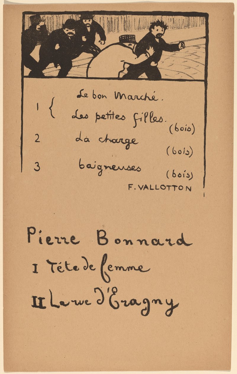 Die Verfolgung von Félix Vallotton