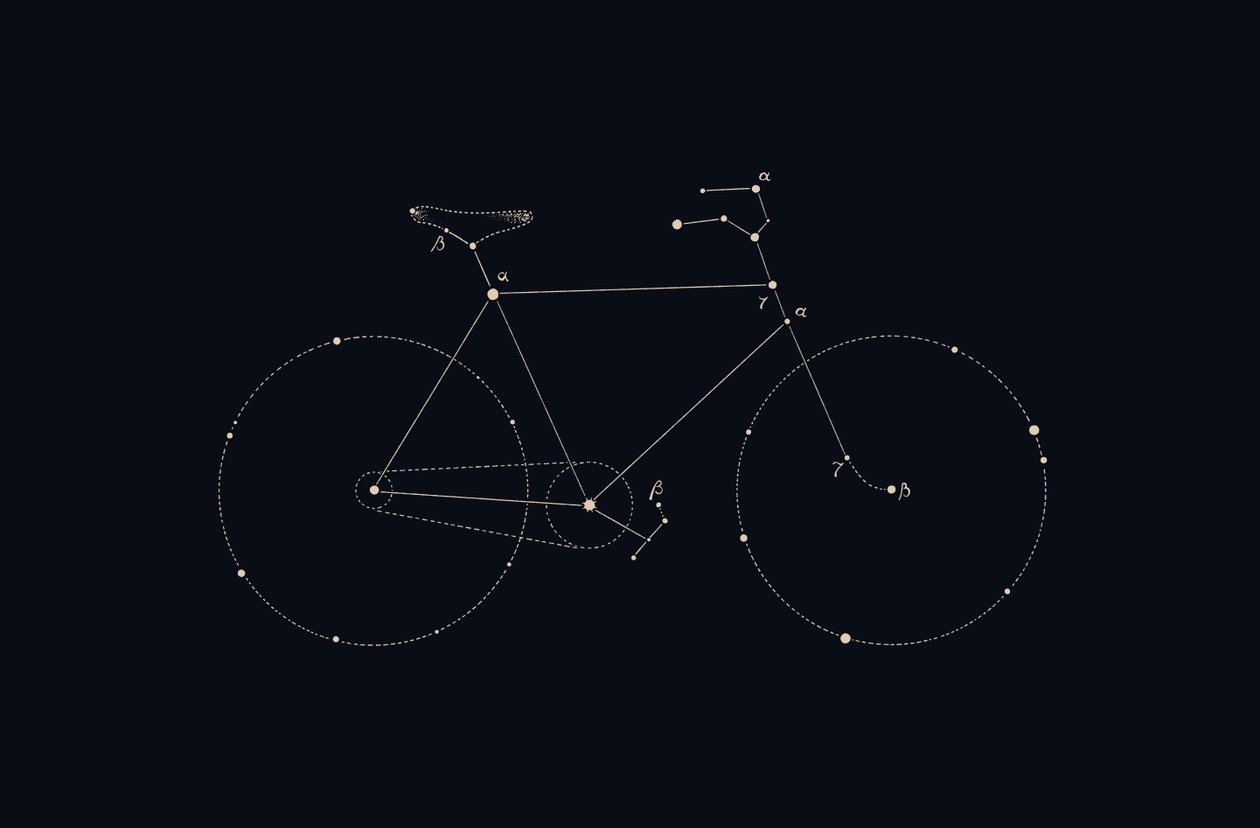 Fahrradkonstellation von Florent Bodart