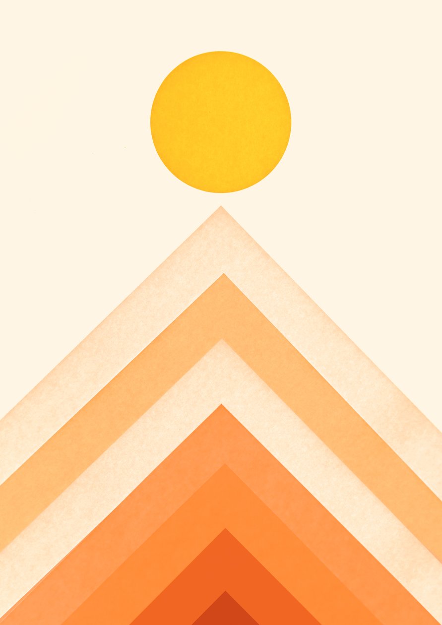 Berglandschaft 3 von Florent Bodart