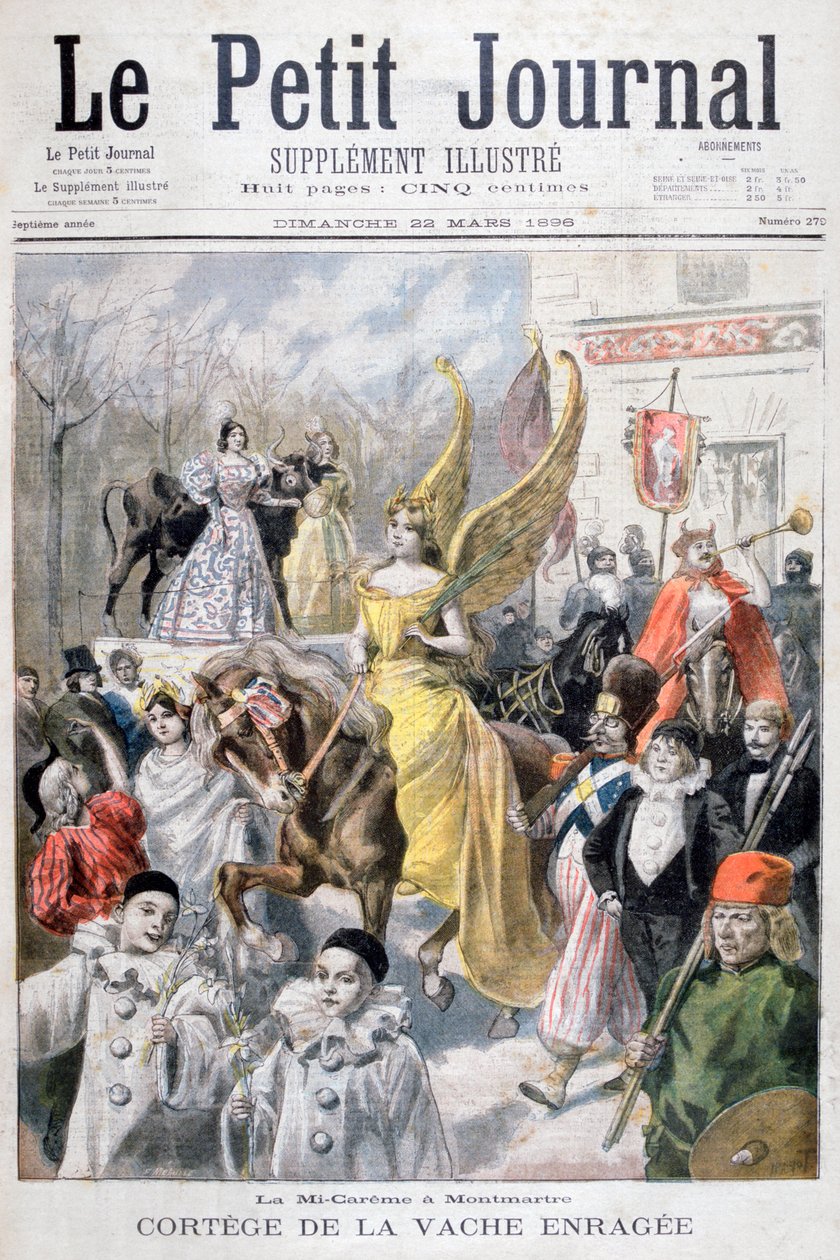 Mittfastenfeiern, Paris von Fortuné Méaulle
