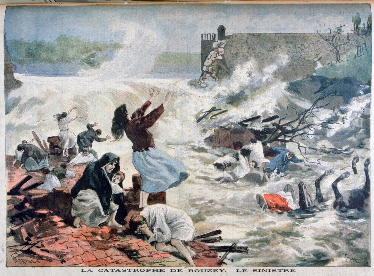 Die Katastrophe von Bouzey von Fortuné Méaulle