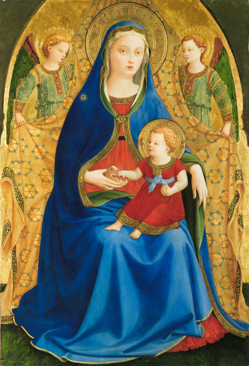 Madonna des Granatapfels von Fra Angelico