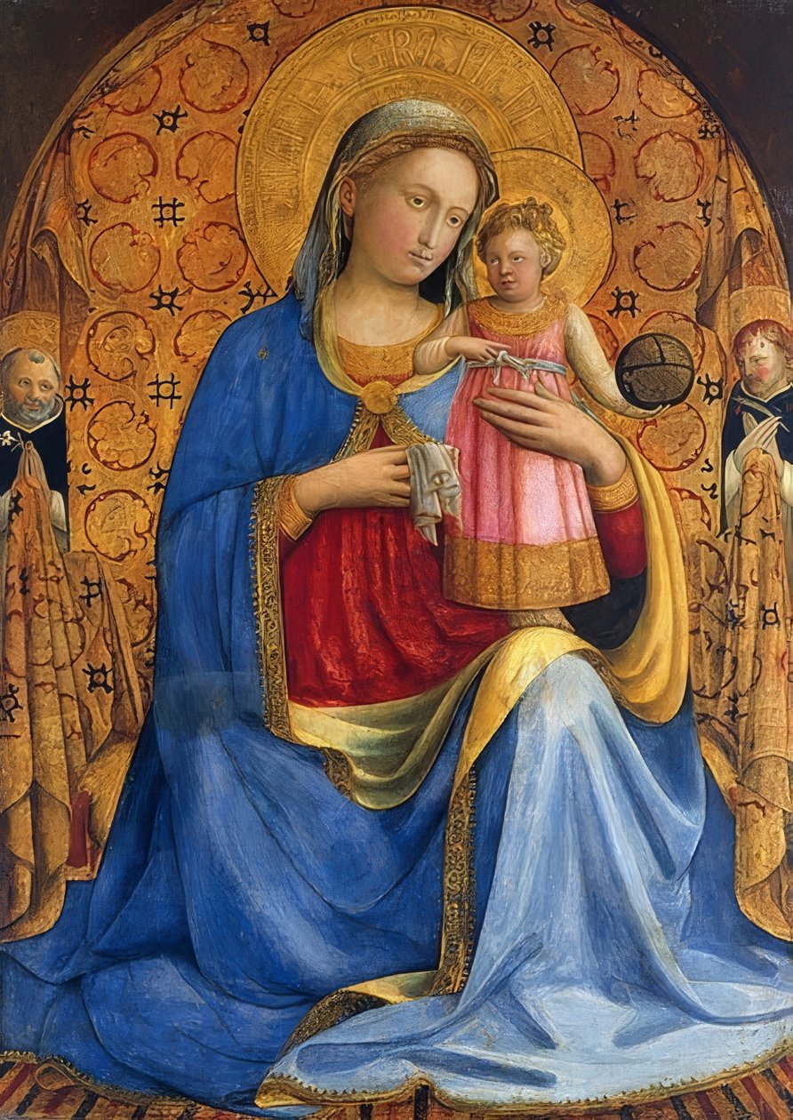 Maria mit dem Kind von Fra Angelico