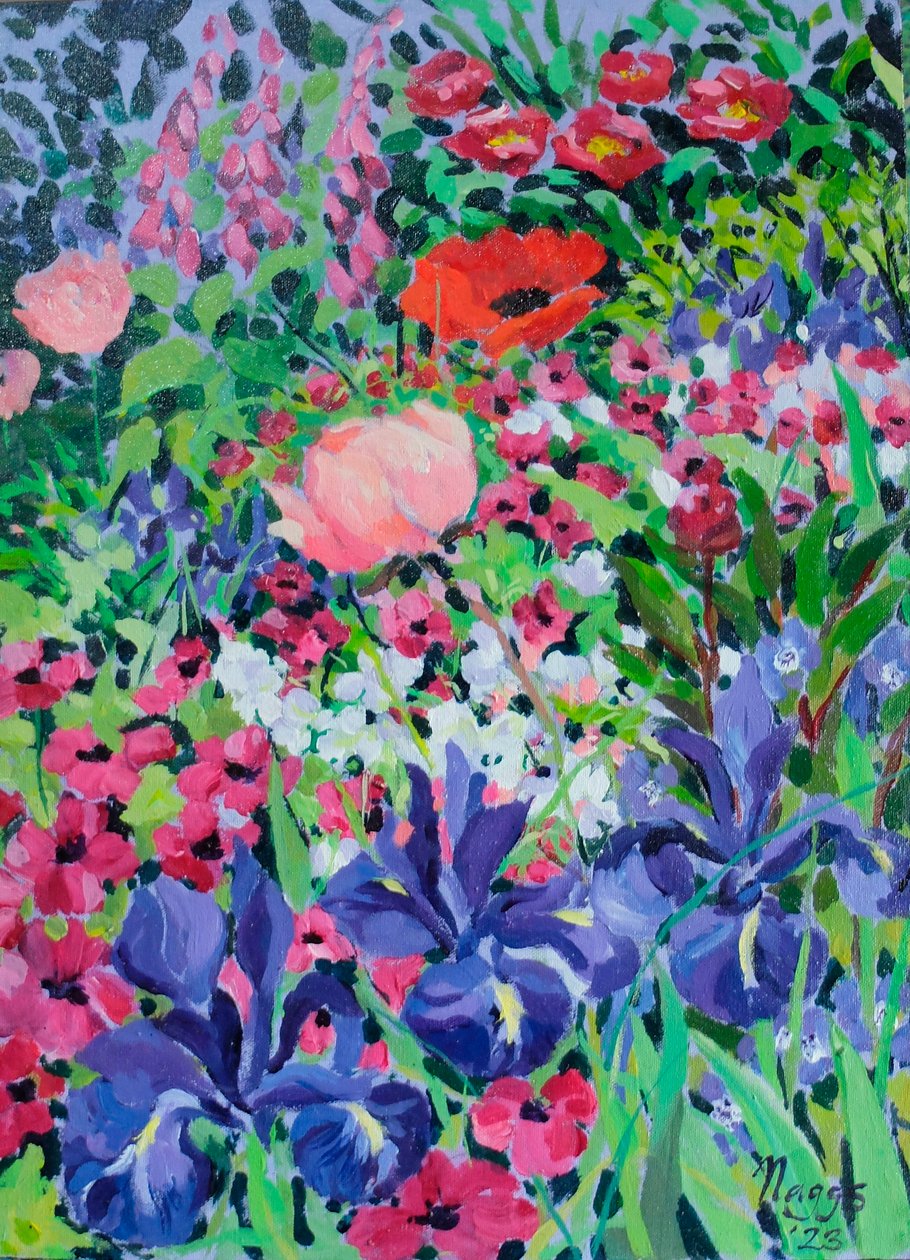 Sommergrenze, 2023 von Frances Naggs