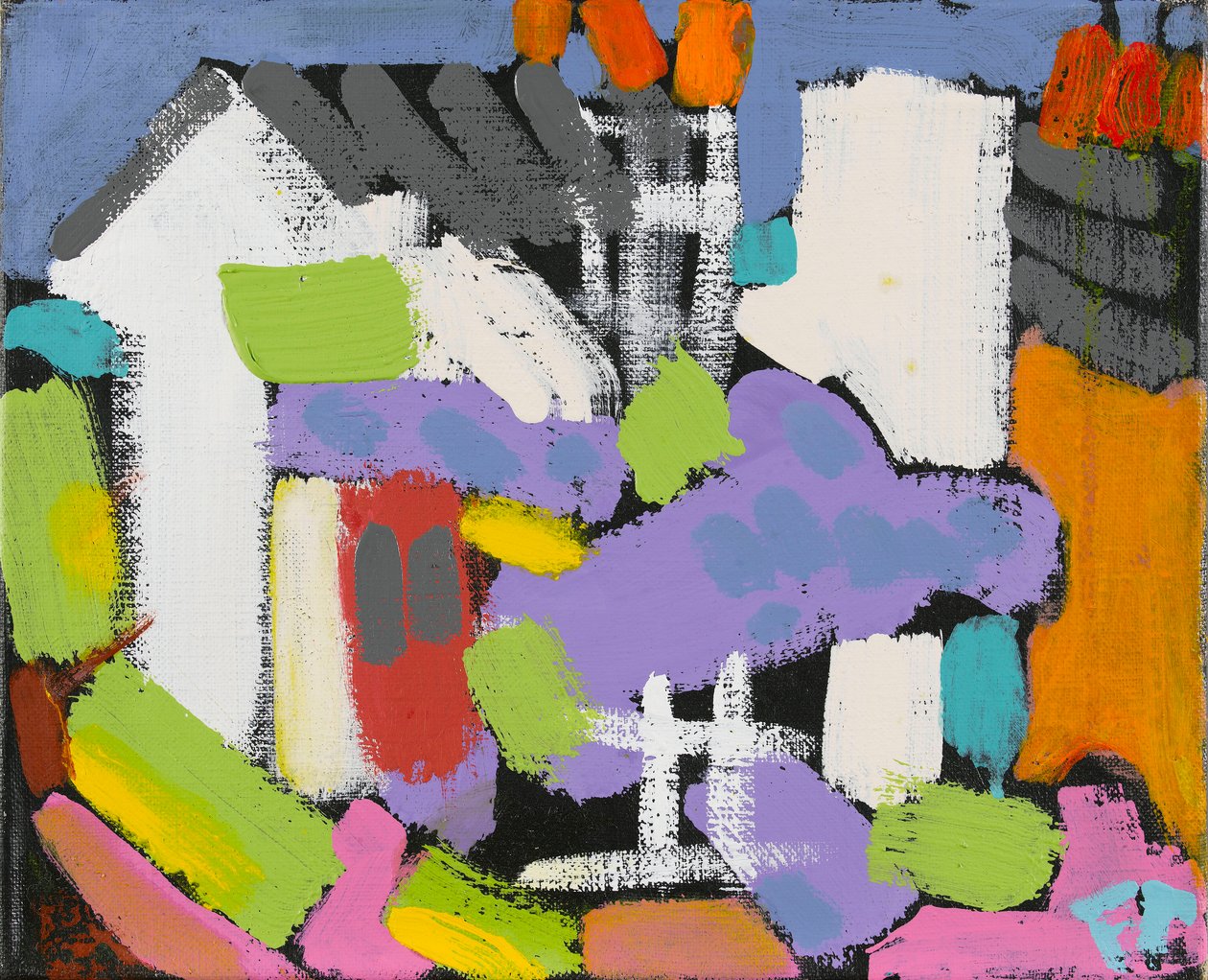 Blauregen, 2010 von Frances Treanor