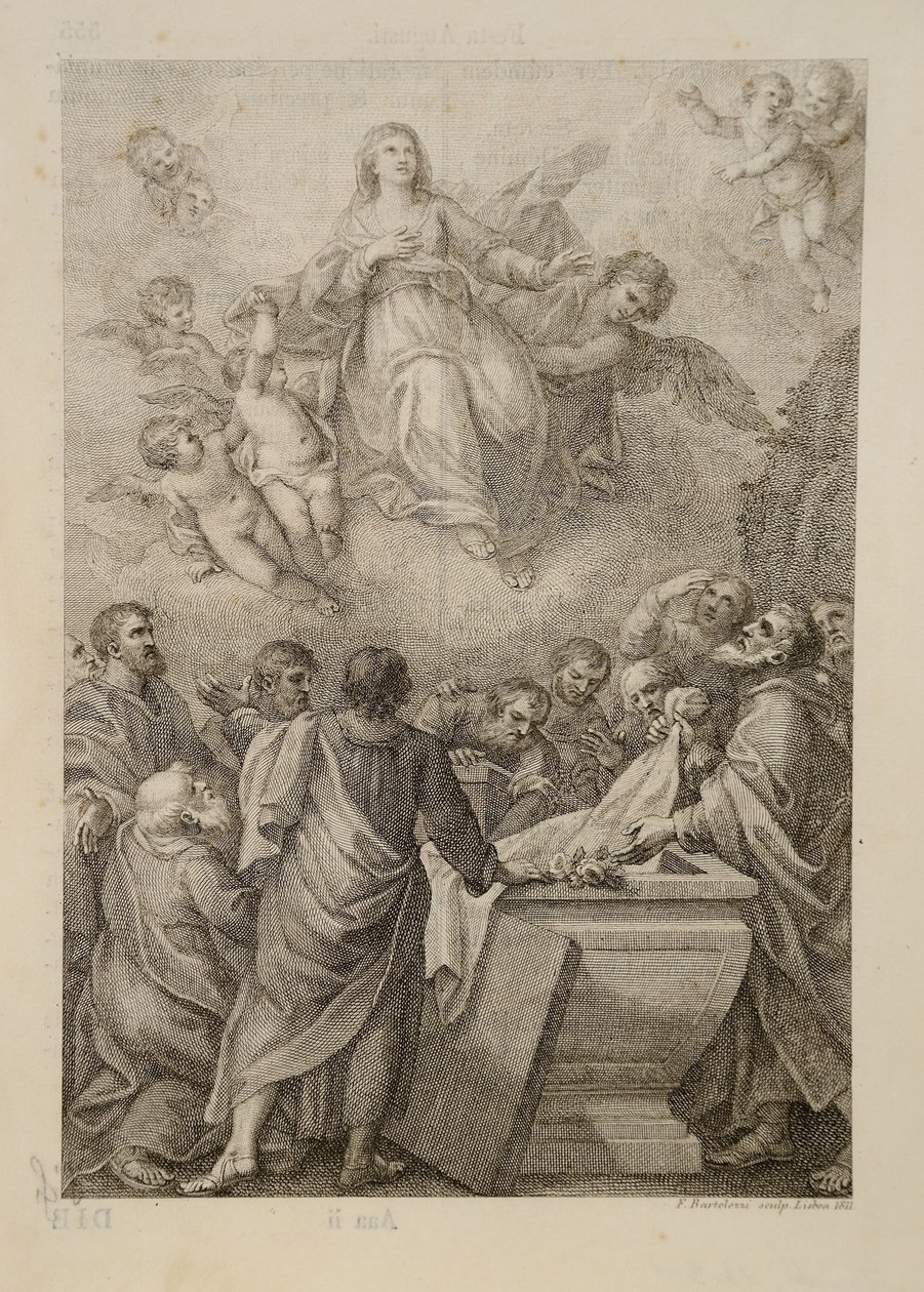 Mariä Himmelfahrt, für das Römische Messbuch von Francesco Bartolozzi