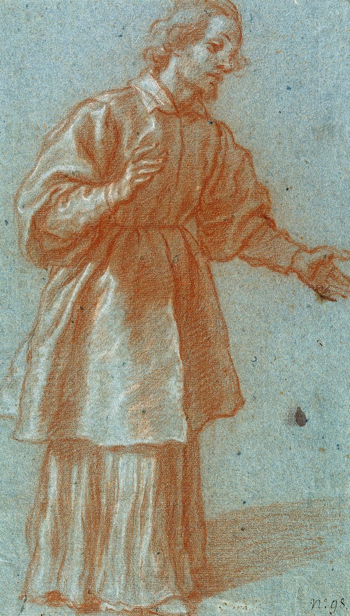 Studie eines Hohepriesters von Francesco Curradi