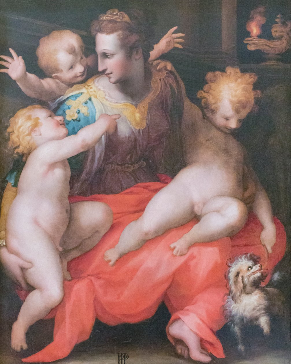 Allegorische Figur von Francesco (1544 97) Morandini