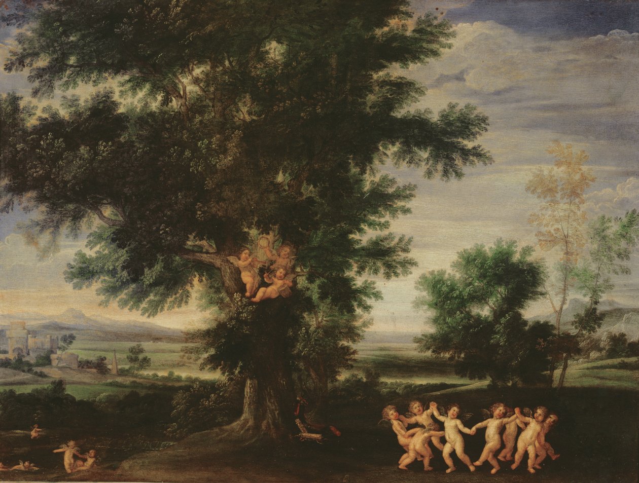Tanz der Cupidos, ca. 1630 von Francesco Albani