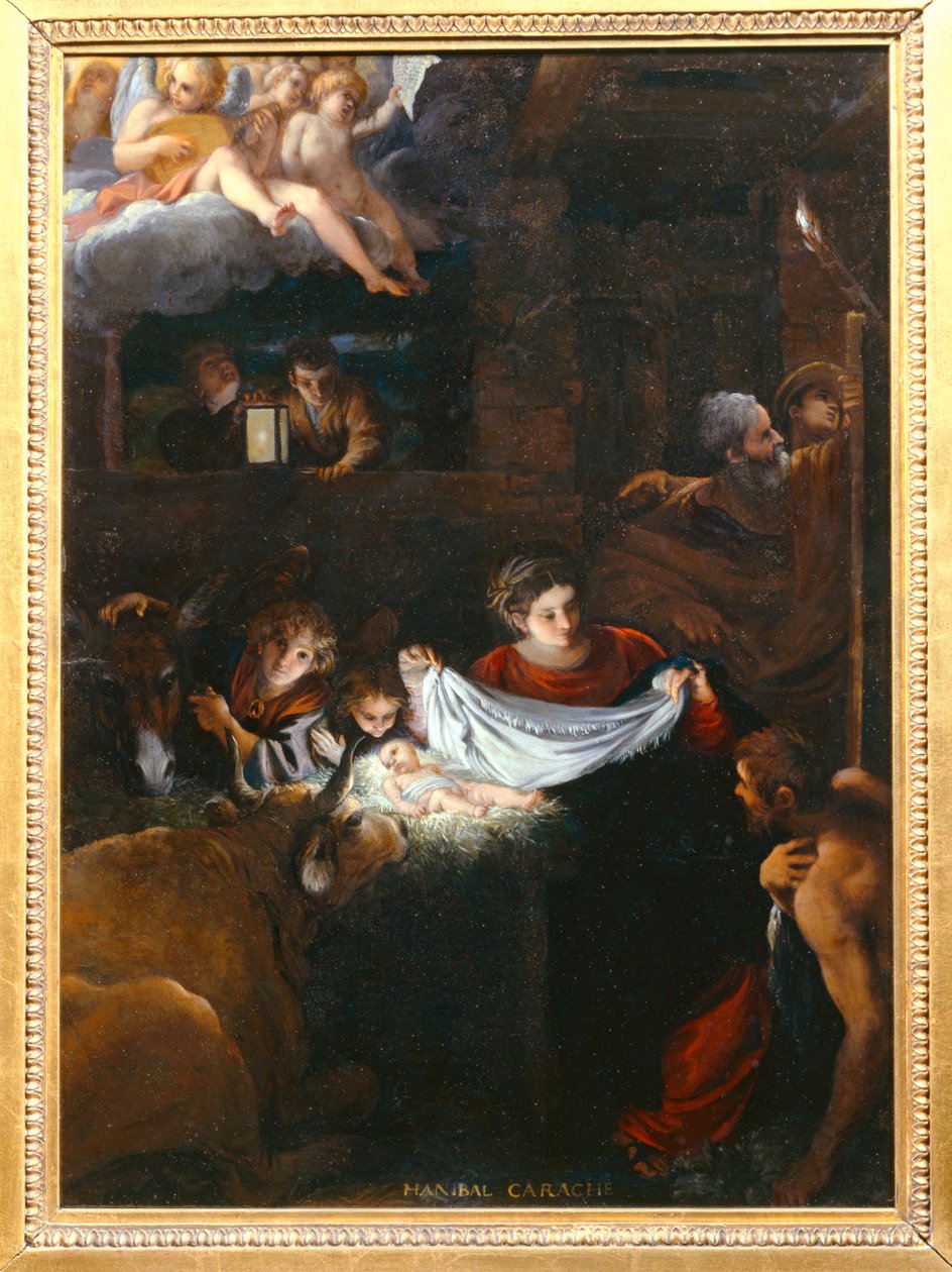 Die Geburt Christi von Francesco Albani