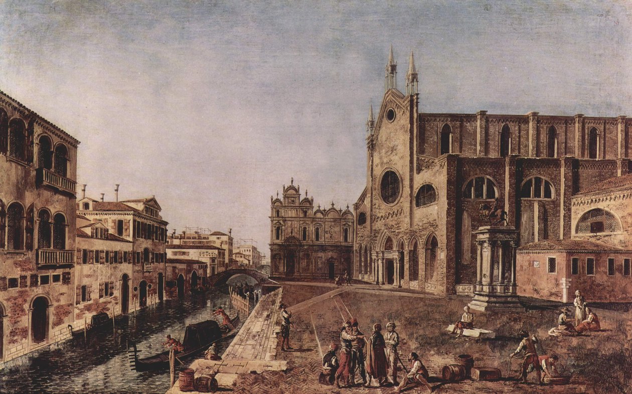 Campo santi Giovanni e Paolo, Venedig von Francesco Albotto