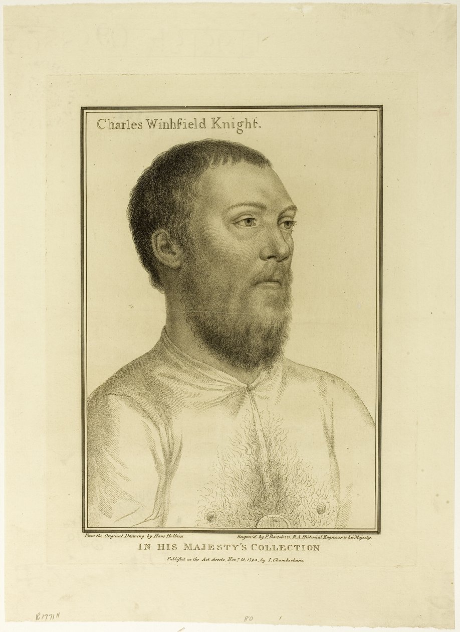 Charles Wingfield von Francesco Bartolozzi
