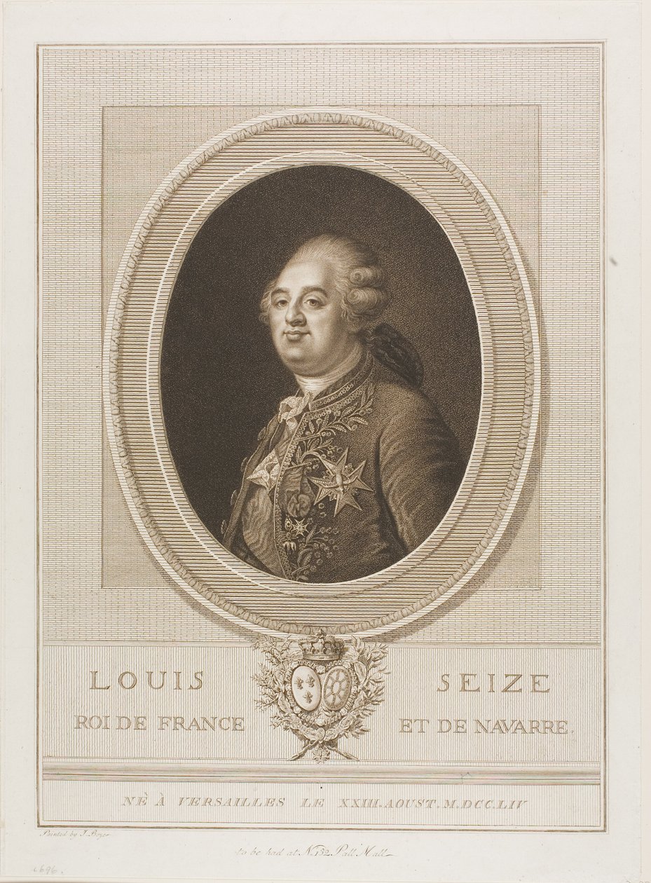 Ludwig Sechzehn von Francesco Bartolozzi