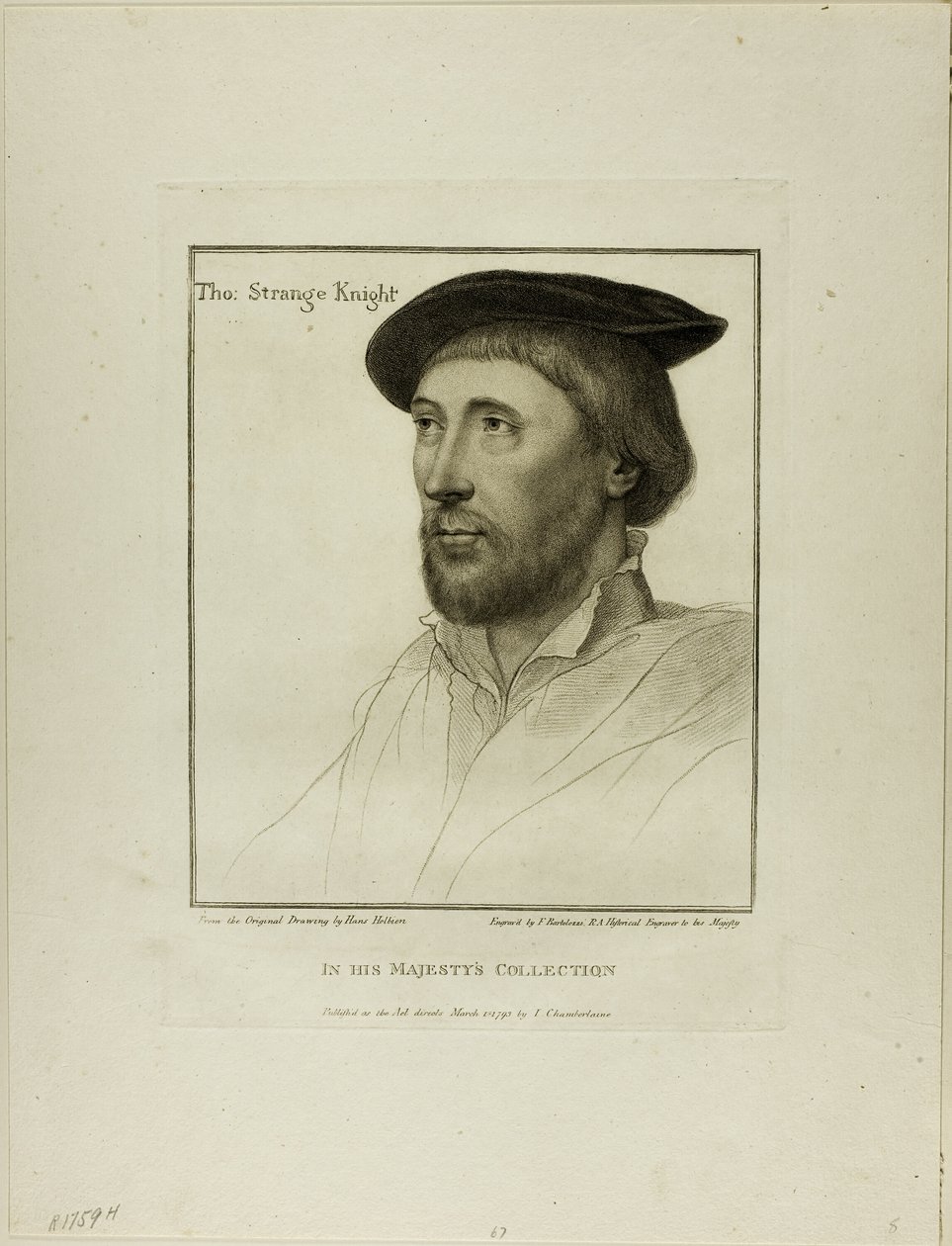 Sir Thomas Strange von Francesco Bartolozzi