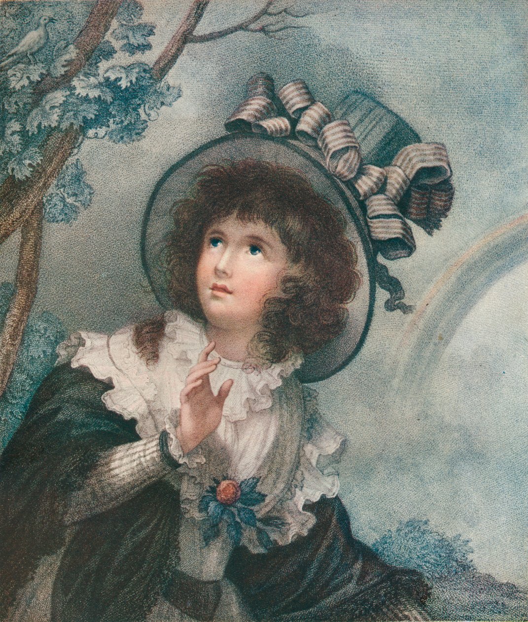 Frühling, um 1747-1815, 1919 von Francesco Bartolozzi