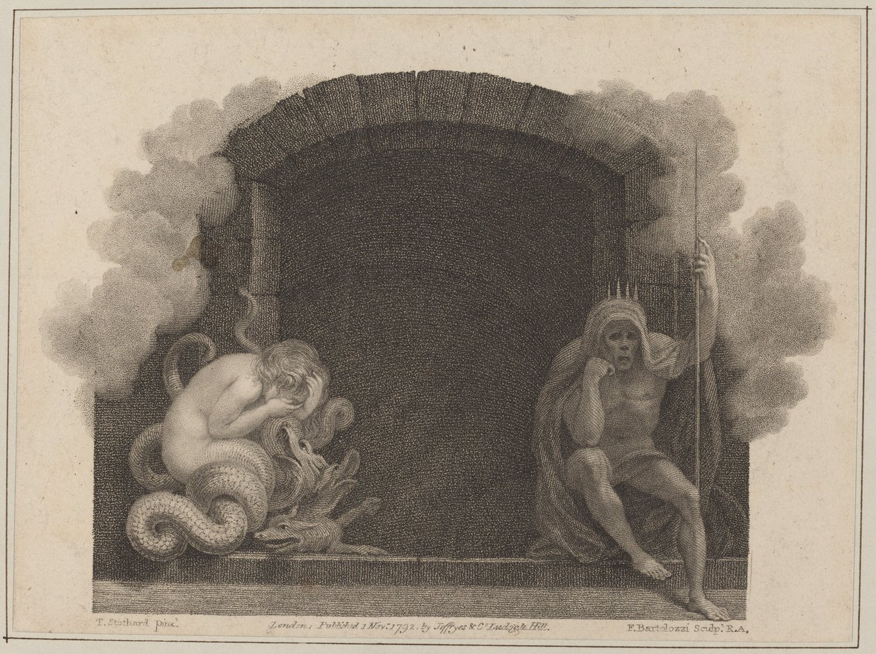 Das Grab des Todes von Francesco Bartolozzi after Thomas Stothard