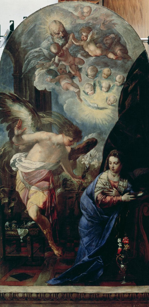 Die Verkündigung, ca. 1657-60 von Francesco Maffei