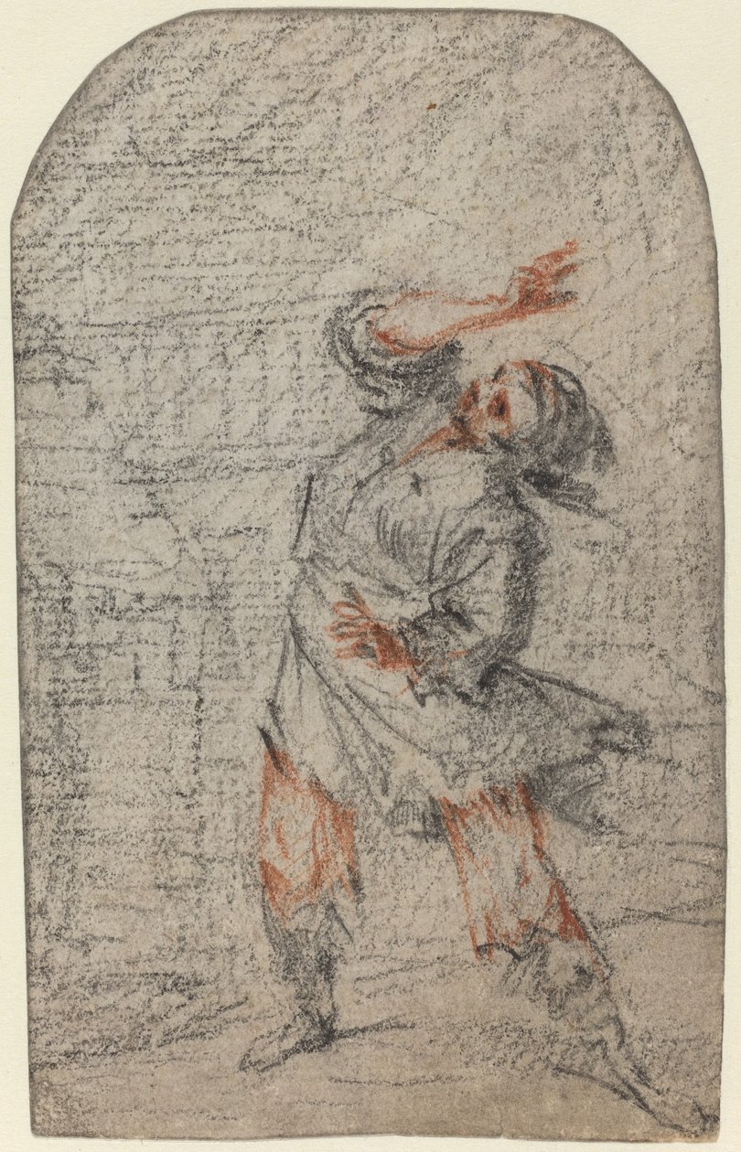 Traum eines fliehenden Mannes von Francesco Montelatici