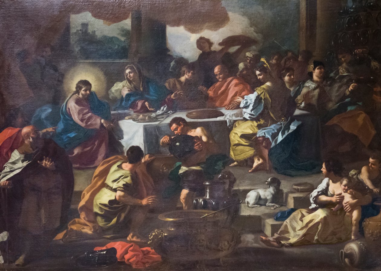 Die Hochzeit zu Kana von Francesco Solimena