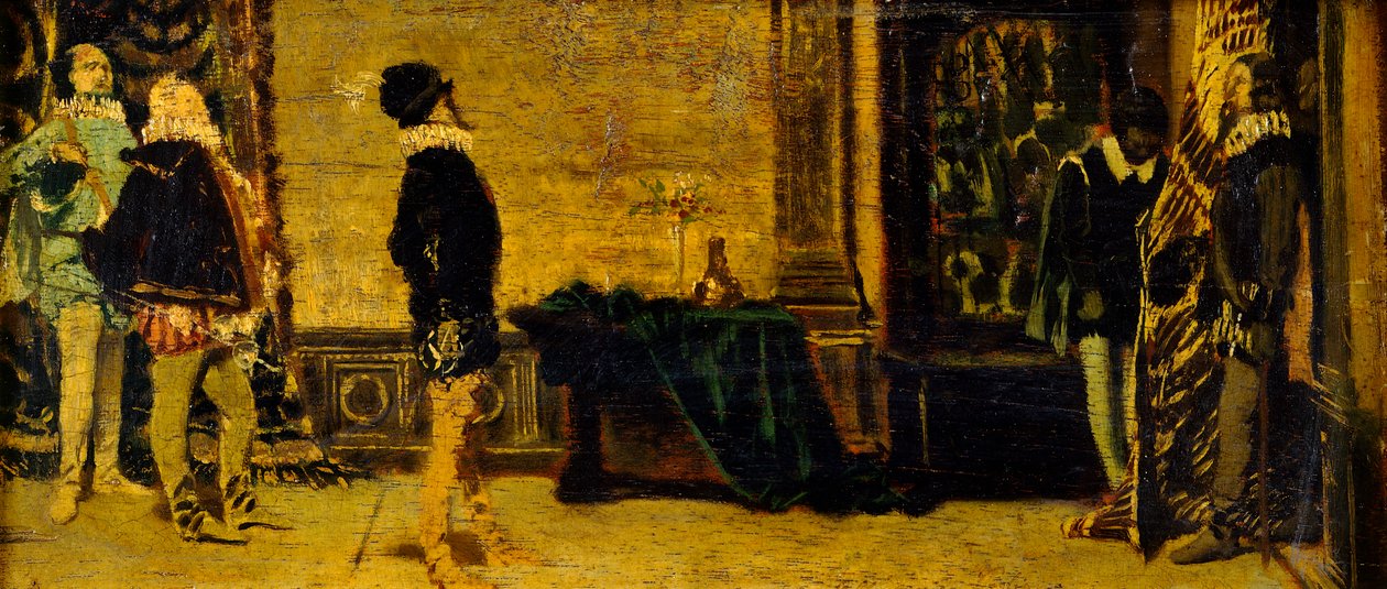 Vor dem Duell von Francesco Vinea