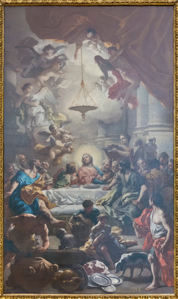 Das letzte Abendmahl von Francesco de Mura