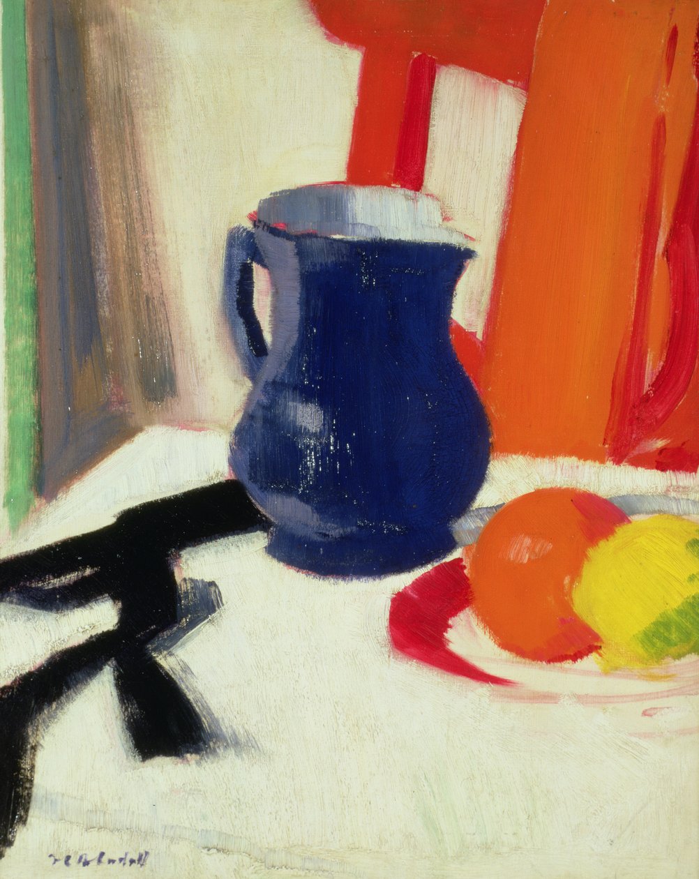 Blau und Orange von Francis Campbell Boileau Cadell