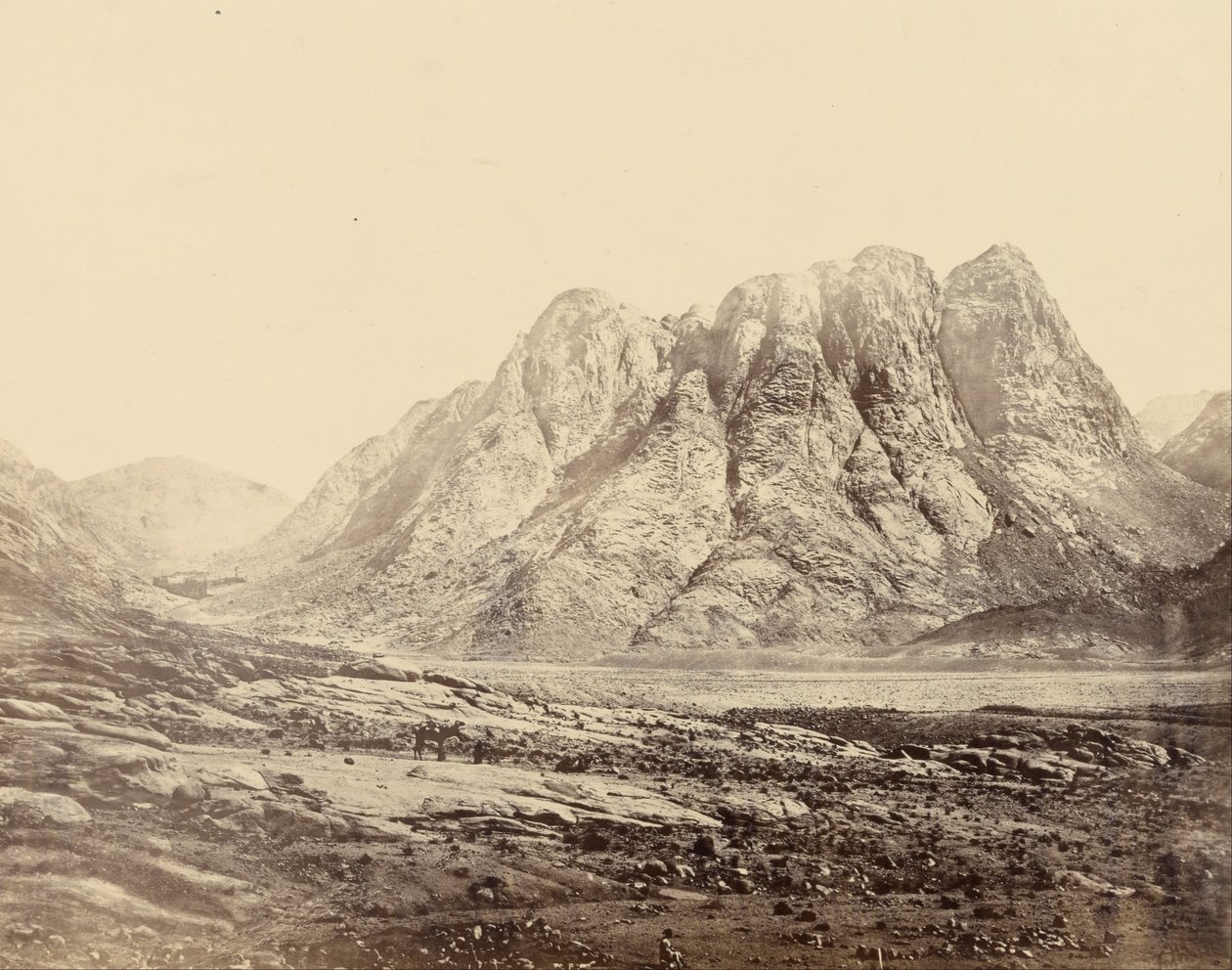 Berg Horeb, Sinai von Francis Frith