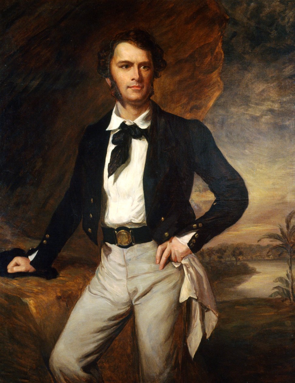Sir James Brooke, 1847 von Francis Grant